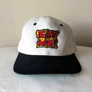 Eat Me! 90s Vintage embroidered snapback hat cap